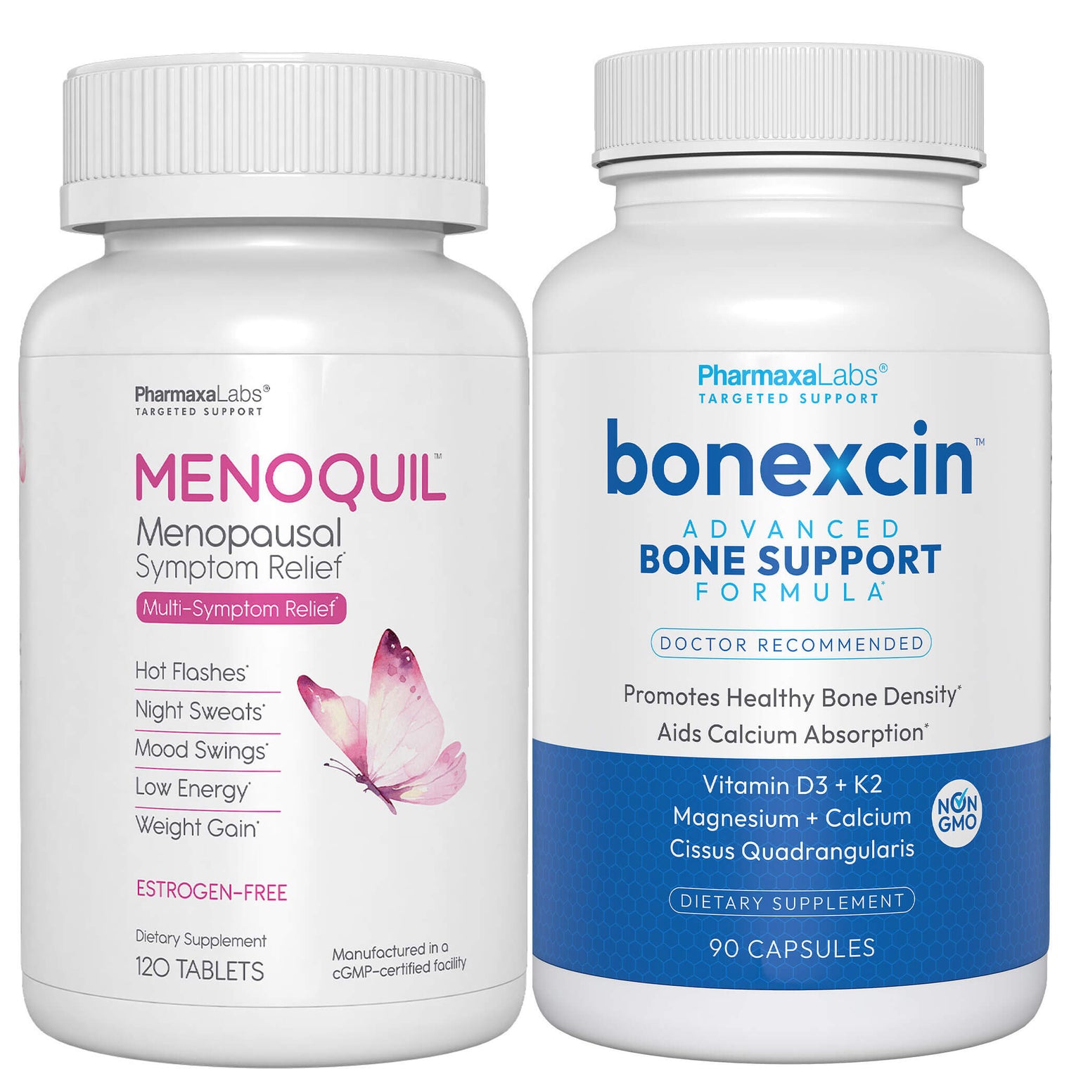 Combo Pack - Menoquil And Bonexcin - Menoquil